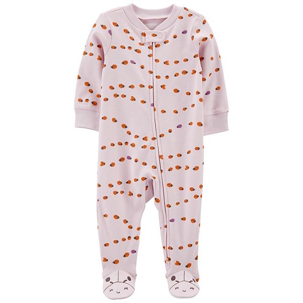 Baby Girl Carter's Ladybug 2-way Zip Sleep & Play