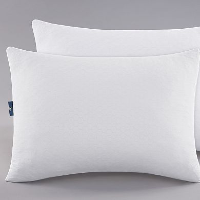 Serta Power Chill Cooling Comfort 2-Pack Medium Firm Pillow