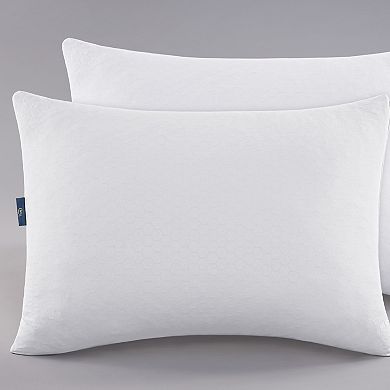 Serta® Power Chill Cooling Comfort 2-Pack Medium/Firm Pillow