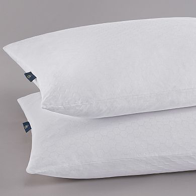 Serta Power Chill Cooling Comfort 2-Pack Medium Firm Pillow