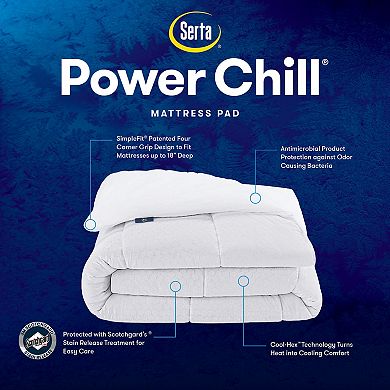 Serta Power Chill Mattress Pad