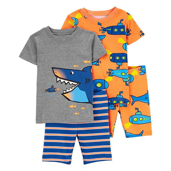 Kohls baby best sale shark pajamas