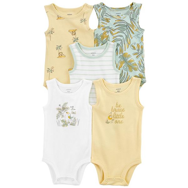 Baby Carter S 5 Pack Tank Bodysuits
