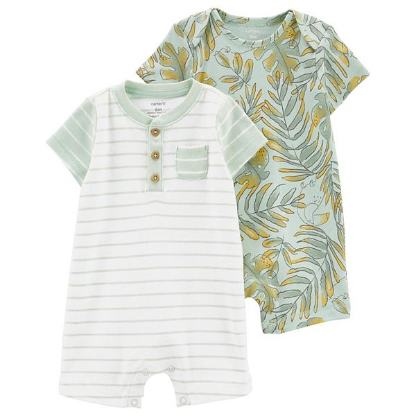 Carters Baby 2-pack Cotton Romper Set