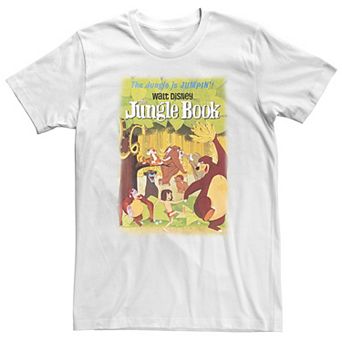 Big & Tall Disney The Jungle Book Group Poster Tee