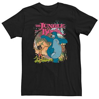 Big & Tall Disney The Jungle Book Mowgli And Baloo Movie Poster Tee