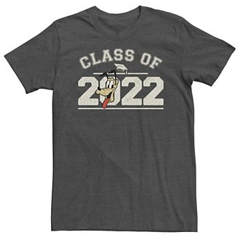Big & Tall Disney Mickey Classic Class Of 2022 Grad Pluto Tee
