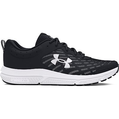 Men s Under Armour Charged Assert 10 Running Shoes 9.5 Black White