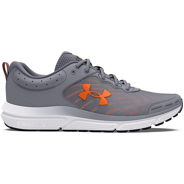 Under Armour Charged Assert 10 Men's Running Shoes - Steel Gray (12 XW)