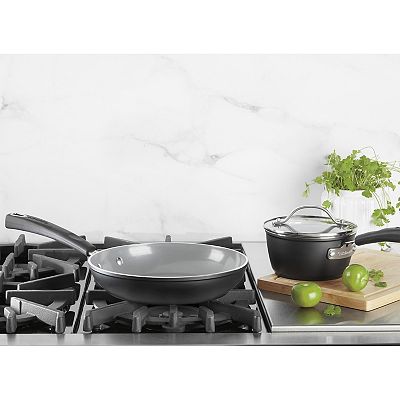 Batterie Cuisine 11 Pièces Cuisinart Ceramica XT - Revêtement Céramique Titane, Sans PFOA/PTFE, Poêles, Casseroles, Faitout, Panier Vapeur