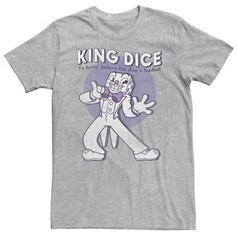 Big & Tall Cuphead King Dice This Dice Is Loaded Tee