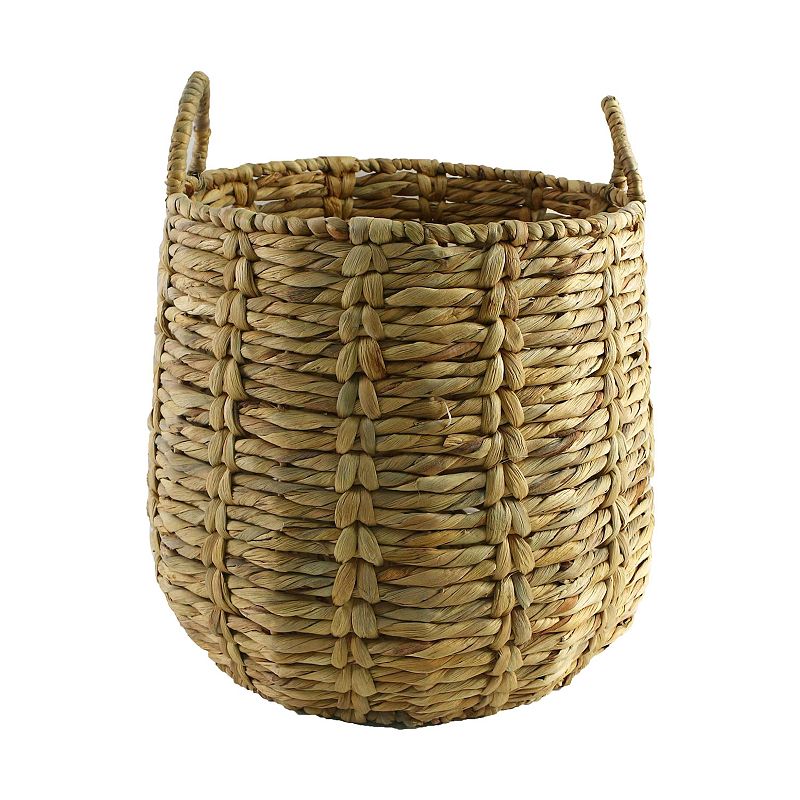 61664172 Sonoma Goods For Life Hand Woven Basket, Med Beige sku 61664172