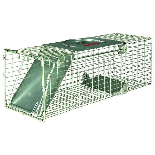 Little Giant LT1 18 Inch Reinforced Live Animal Trap with Single Door Entry