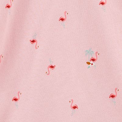 Baby Toddler Girl Carter s Flamingo Drop Waist Dress