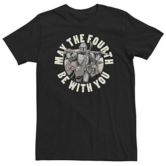 Big & Tall May the Fourth Be With You The Mandalorian And Child Tee