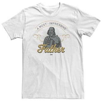 Big & Tall Star Wars A Most Impressive Father Tee
