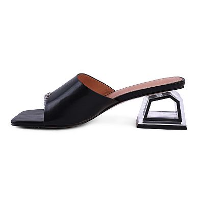 London Rag Gofly Women's Clear Heel Sandals
