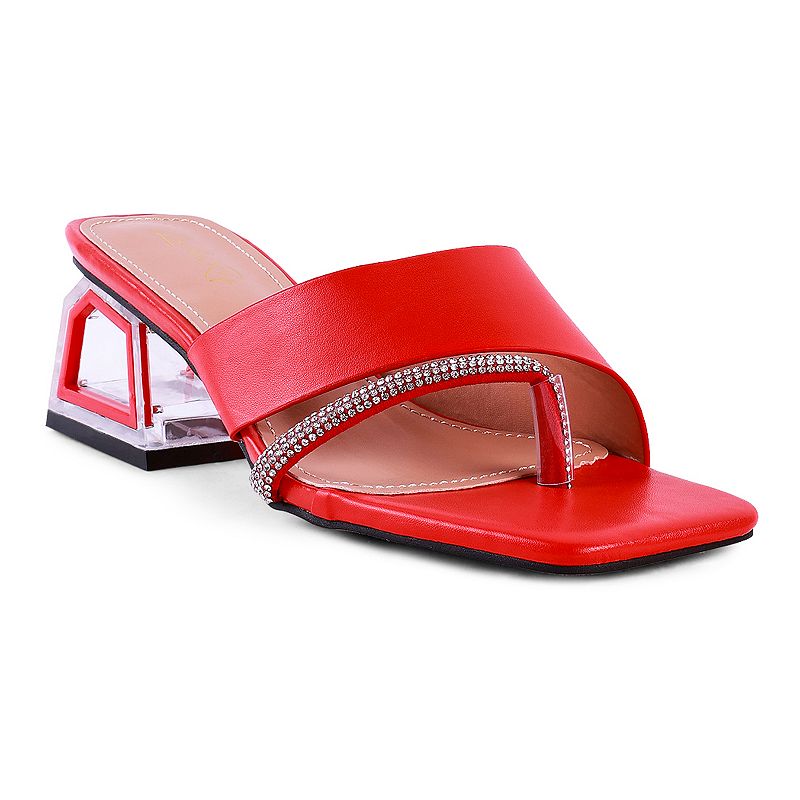 Red clearance sandals kohls