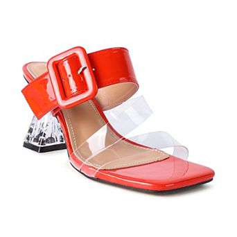 London Rag City Girl Women's Slide Buckle Sandals
