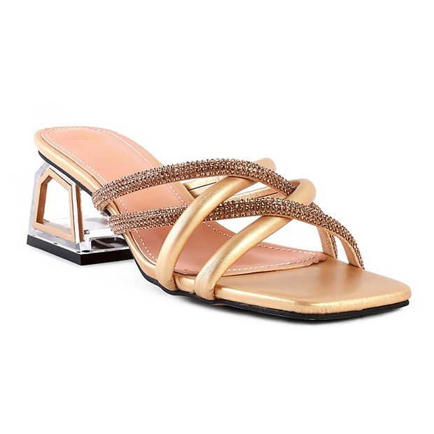 Gold on sale sandals kohls