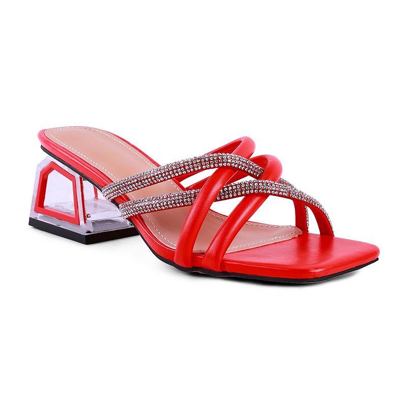 Kohl's best sale red sandals