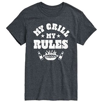 Men's My Grill My Rules Tee