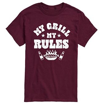 Men's My Grill My Rules Tee