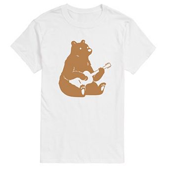 Men's Bear Playing Guitar Tee