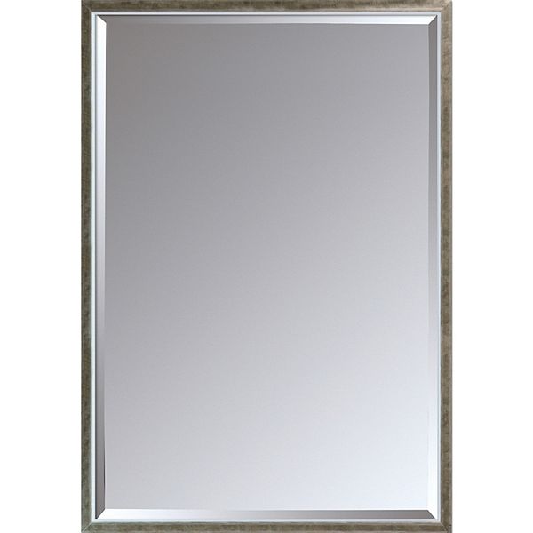 La Pastiche Champagne Silhouette Framed Wall Mirror