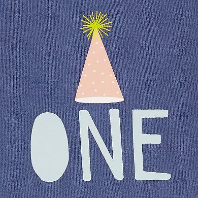 Baby Carter's Birthday Short-Sleeve Bodysuit