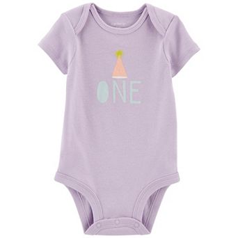 Baby Carter's Birthday Short-Sleeve Bodysuit