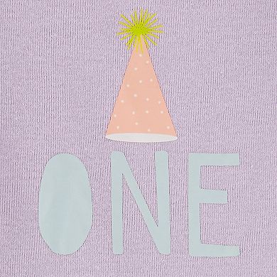 Baby Carter's Birthday Short-Sleeve Bodysuit