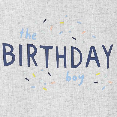Baby Boy Carter's Birthday Sweatshirt & Pants Set