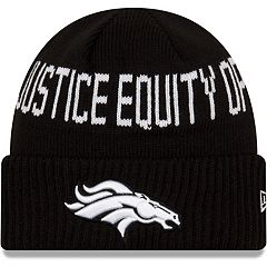 Denver Broncos New Era NFL Knit Hat On Field Sideline Beanie Stocking Cap