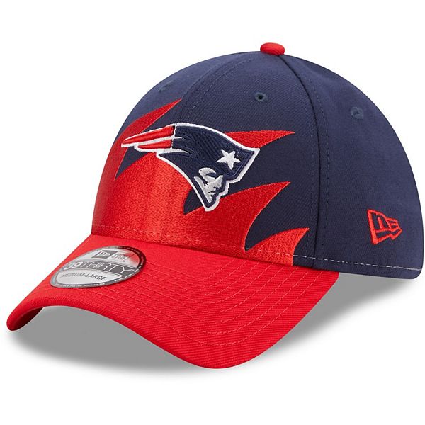 Men's New Era Navy/Red New England Patriots Surge 39THIRTY Flex Hat