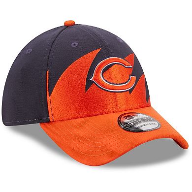 Men's New Era Navy/Orange Chicago Bears Surge 39THIRTY Flex Hat