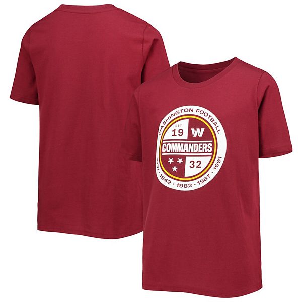 Burgundy & Sold Shirt - Washington Commanders