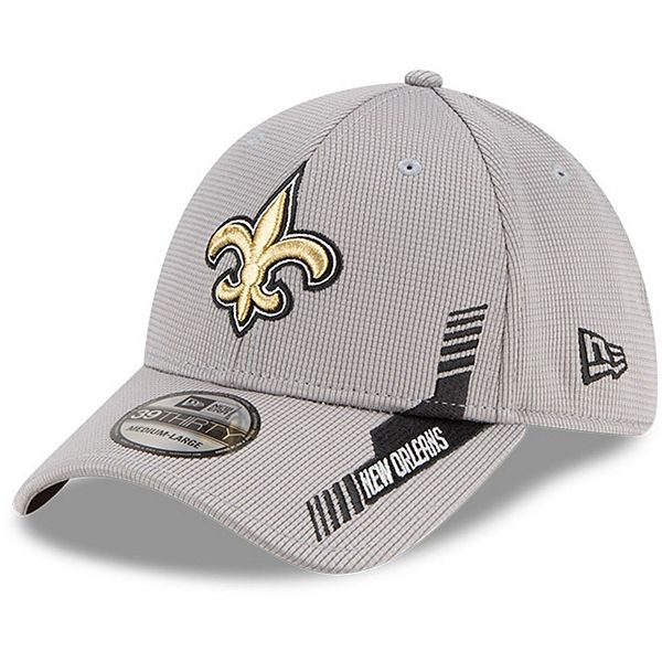 New Era, Accessories, Nfl New Orleans Saints 39 Thirty New Era Fitted Ball  Cap Grayblack