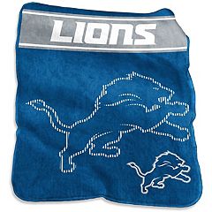 NFL Classic Detroit Lions Personalized 50x60 Plush Fleece Blanket