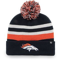 Men's '47 Orange Denver Broncos Secondary Logo Knit Beanie