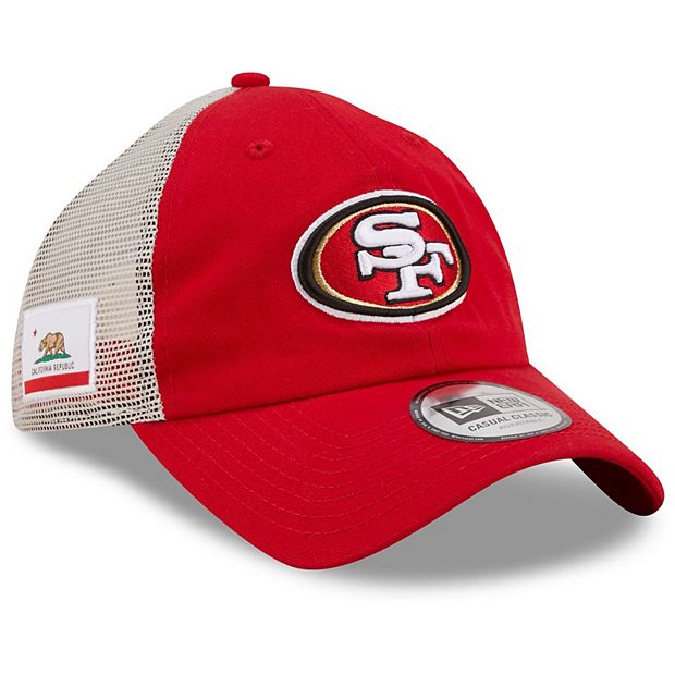 New Era Men's New Era White/Scarlet San Francisco 49ers