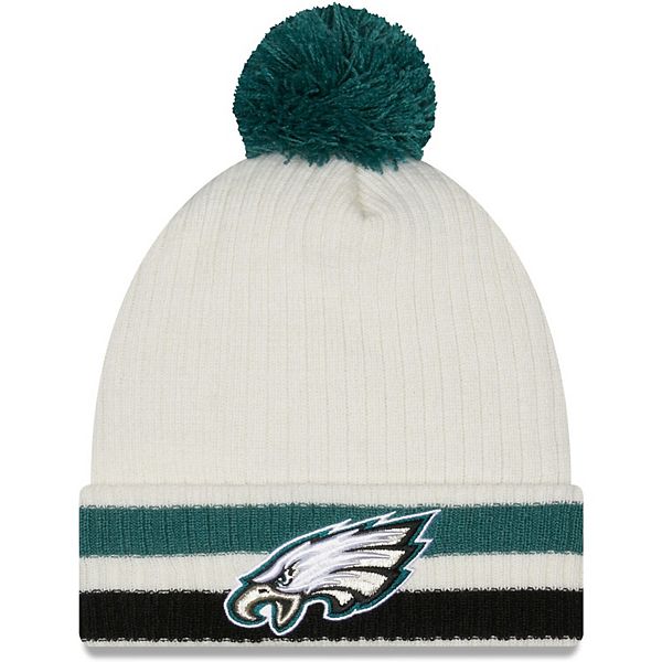 Philadelphia Eagles 2023 Cold Weather Knit Hat, White, NFL by New Era