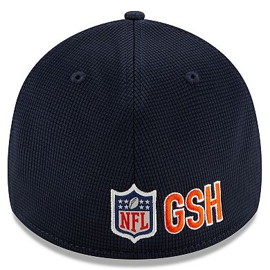 Men's New Era Navy Chicago Bears 2021 NFL Sideline Home C 39THIRTY Flex Hat