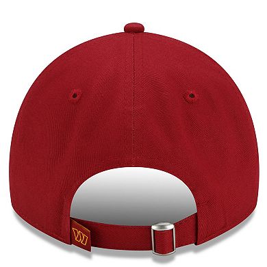 Men's New Era Burgundy Washington Commanders Core Classic 2.0 9TWENTY Adjustable Hat