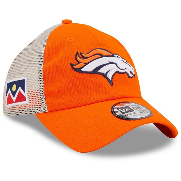 Men's New Era Denver Broncos White on White Low Profile 59FIFTY Fitted Hat