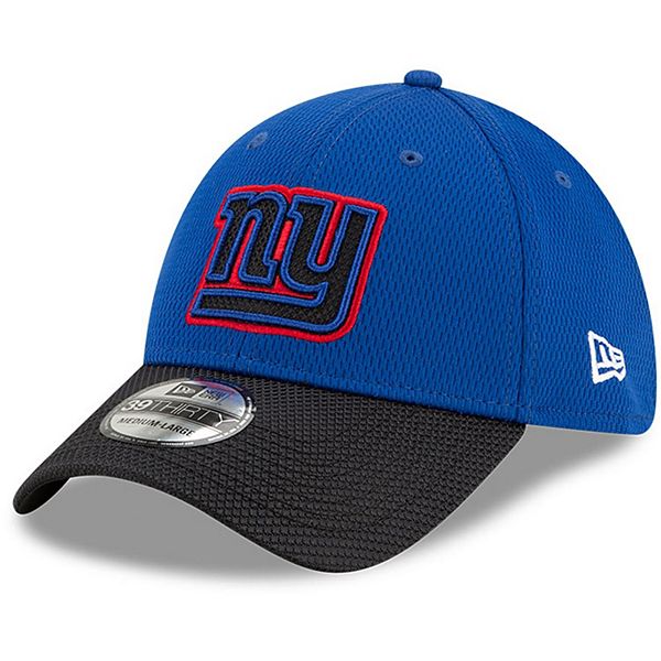 Men's New Era Gray/Black York Giants 2023 Sideline 39THIRTY Flex Hat Size: Medium/Large