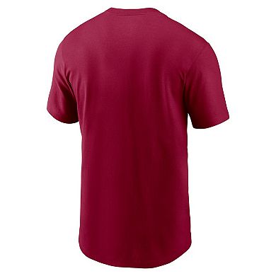 Men's Nike Burgundy Washington Commanders Wordmark T-Shirt