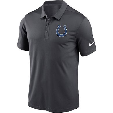 Men's Nike Charcoal Indianapolis Colts Franchise Performance Polo
