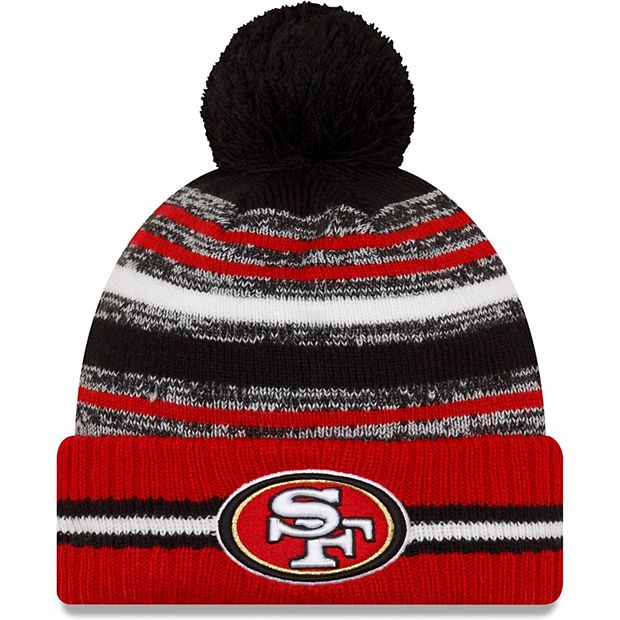 : New Era Men's Black/Scarlet San Francisco 49ers