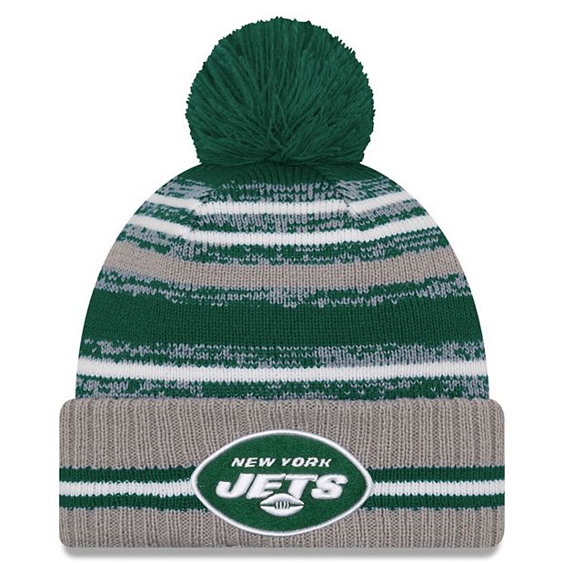 New Era Men's New York Jets 2021 NFL Sideline Sport Official Knit